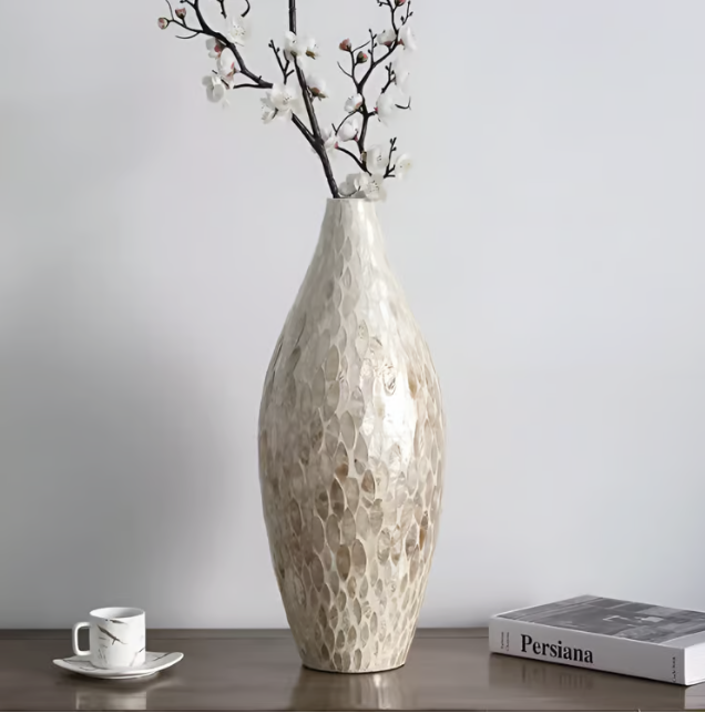 Japanese moda shell style flower vase 