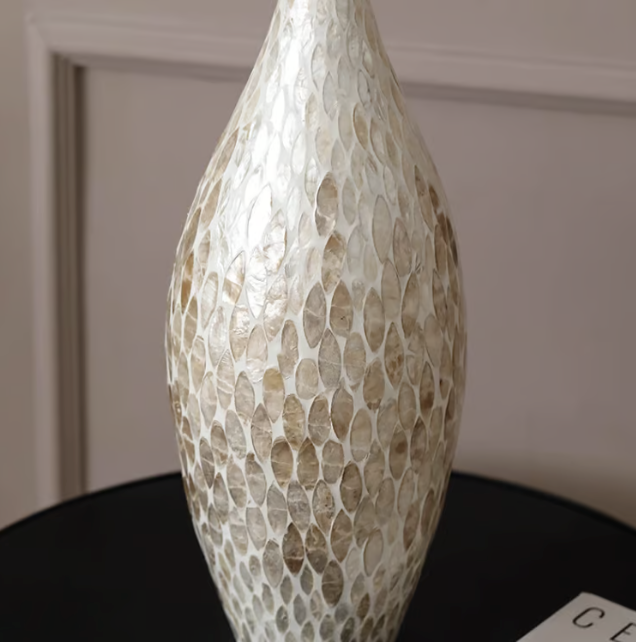日本摩达贝壳风格花瓶