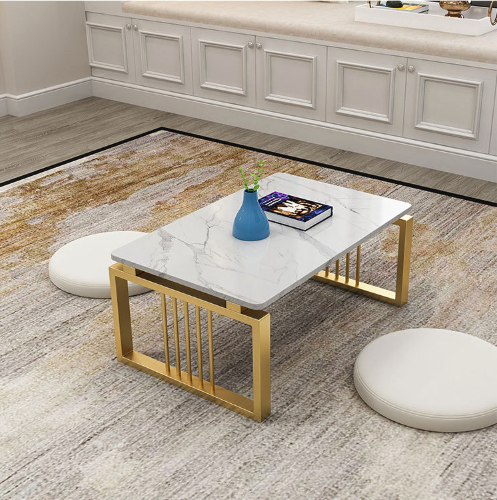 Japanese modern marble style low table 