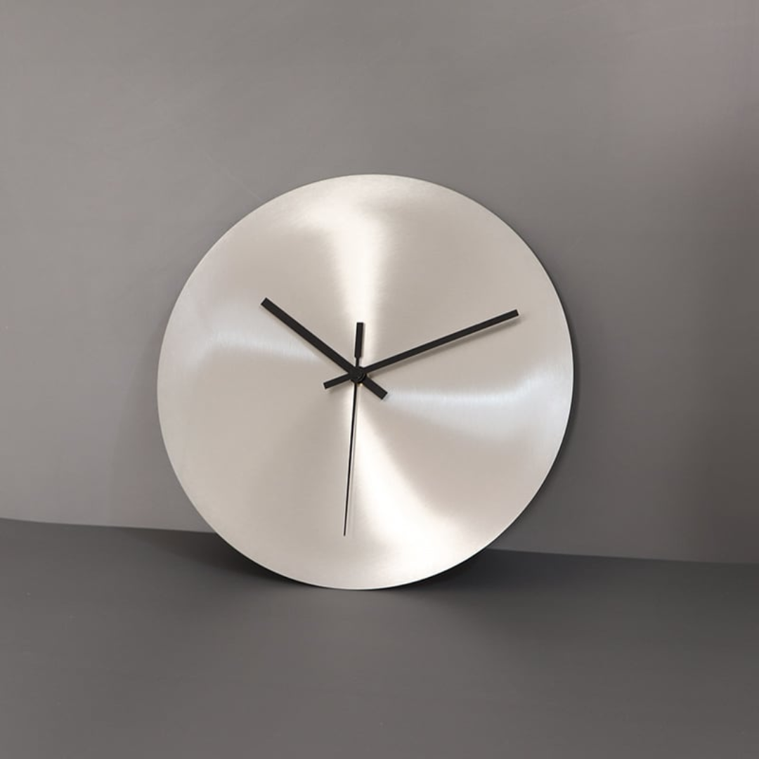 Designer clock (silver) 