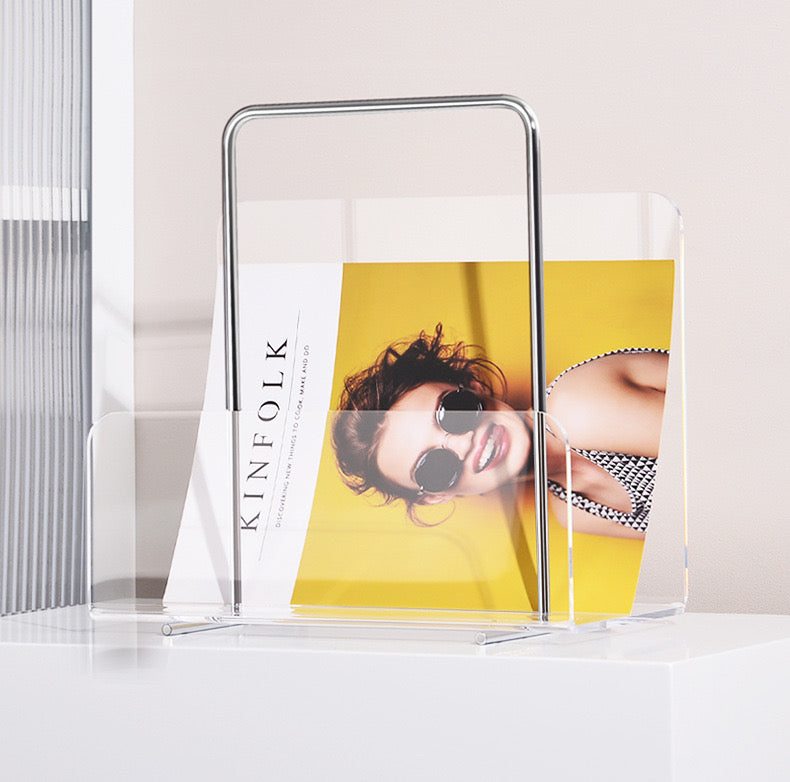 stylish acrylic book stand 