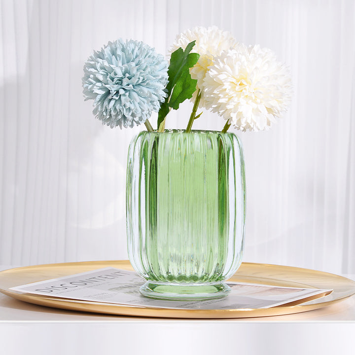 acrylic color flower vase 