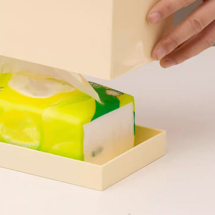 3color square hard tissue case 