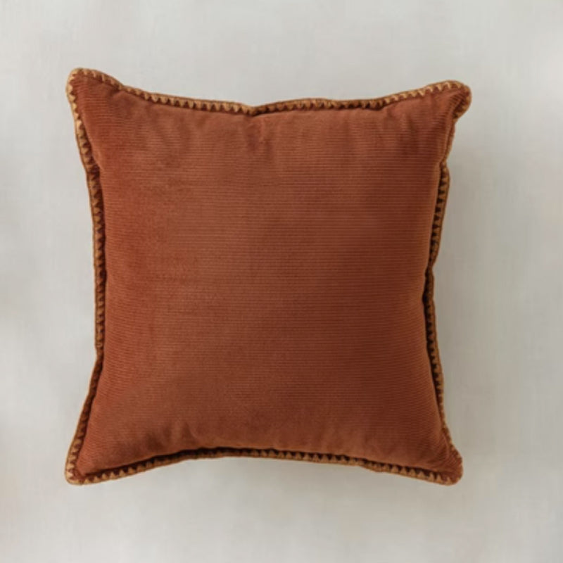 5color corduroy square cushion 
