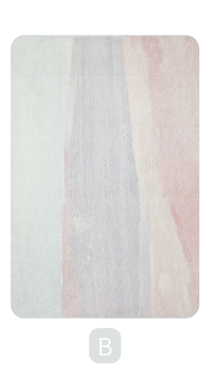 pastel gradient rug 