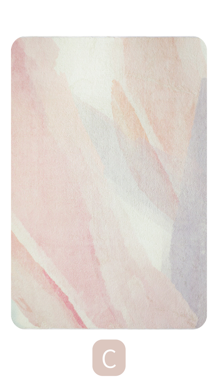 pastel gradient rug 