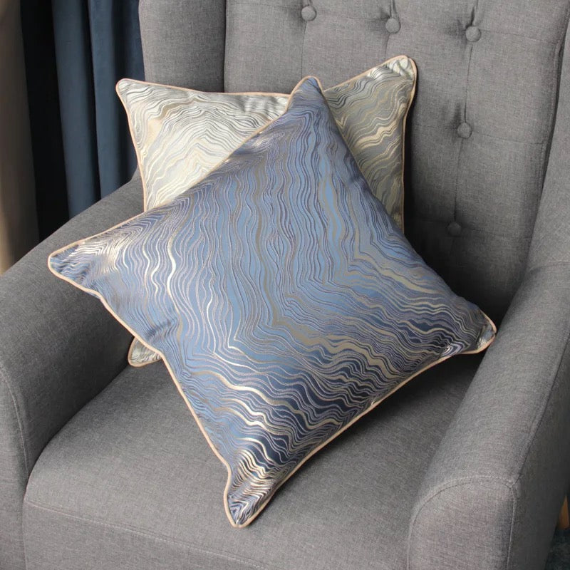 marble color cushion cover 