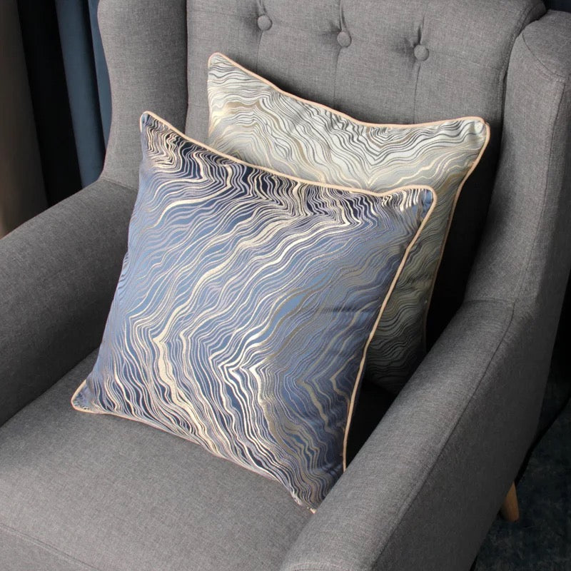 marble color cushion cover 