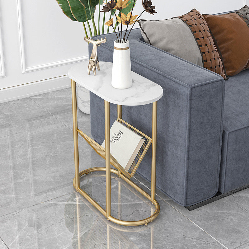 marble smart side table