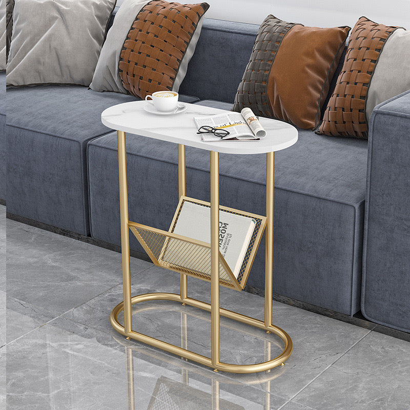 marble smart side table