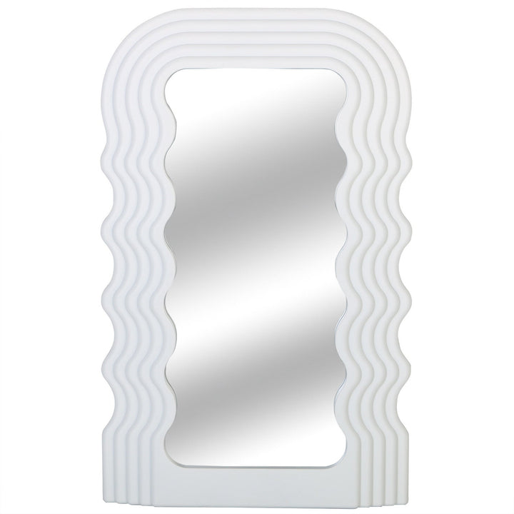 wave design mirror