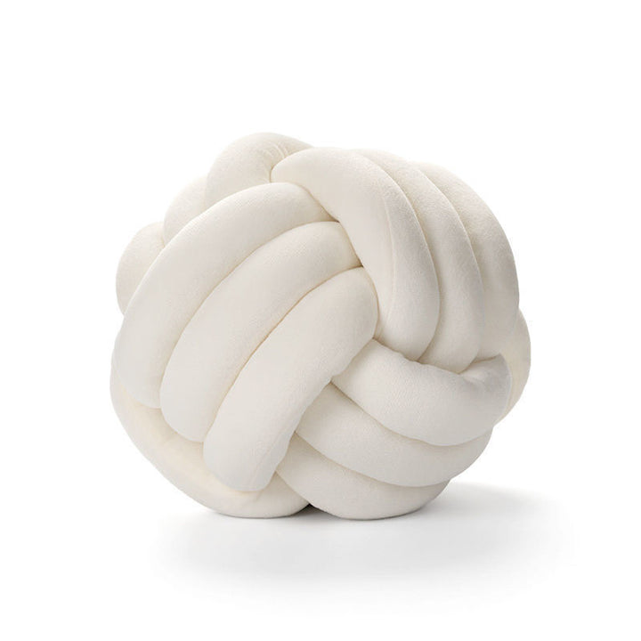 soft knot ball cushion 