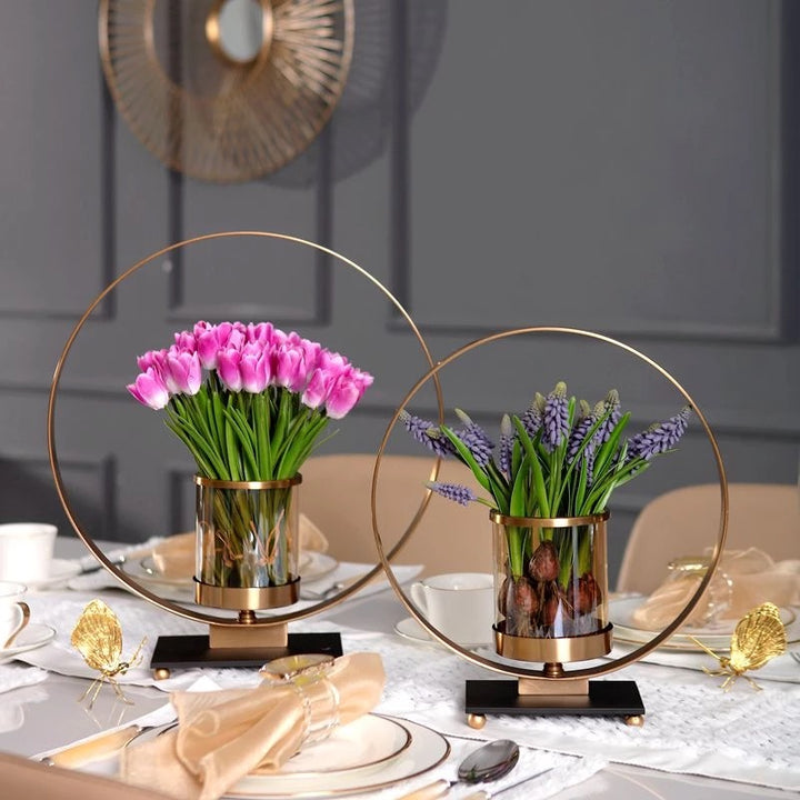 Luxury in-round flower vase